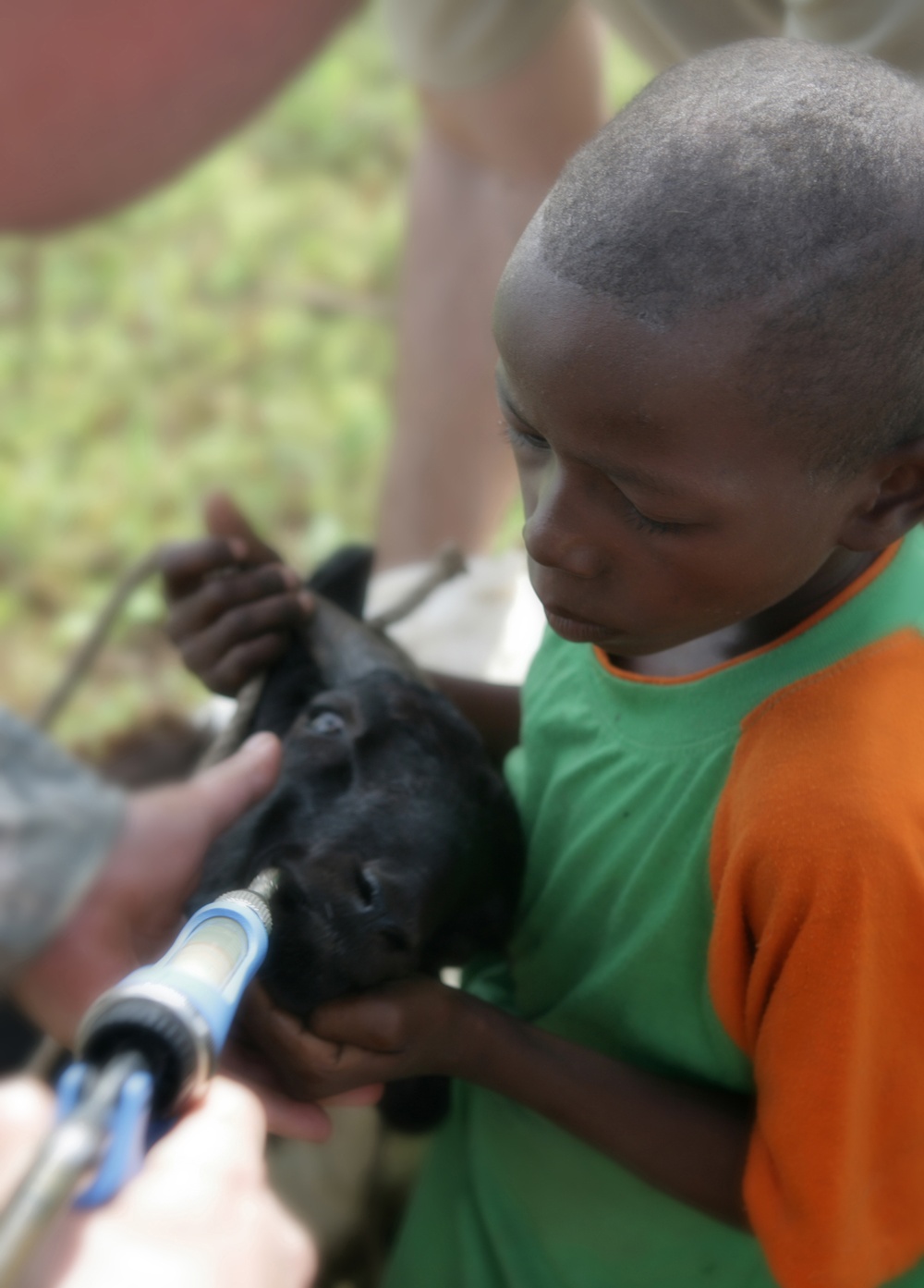 Military Veterinarians Fosters Connection Between U.S., Beninese People