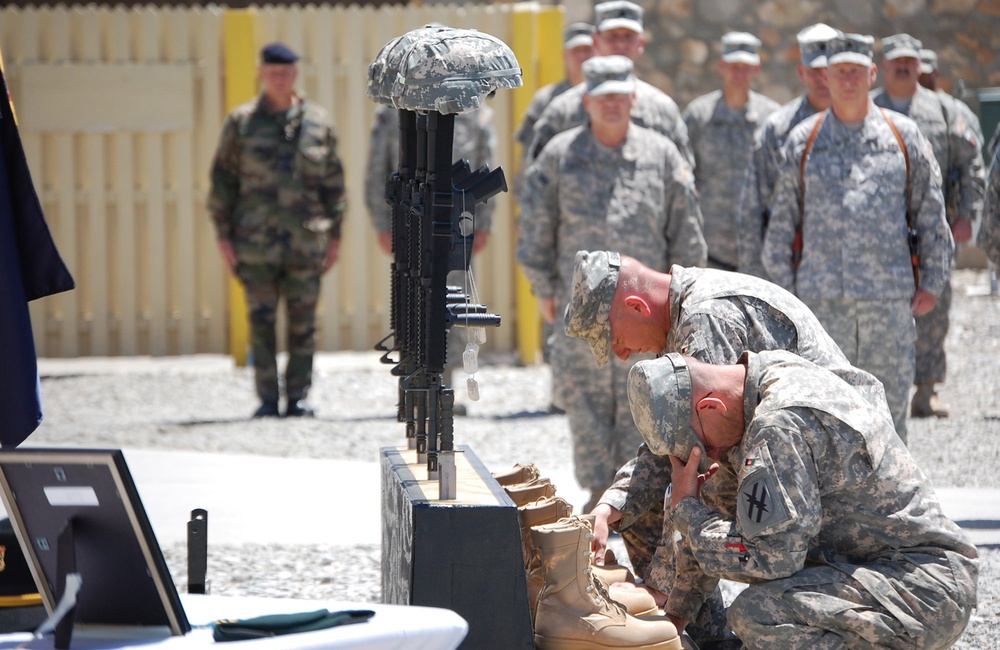 Camp Blackhorse memorial