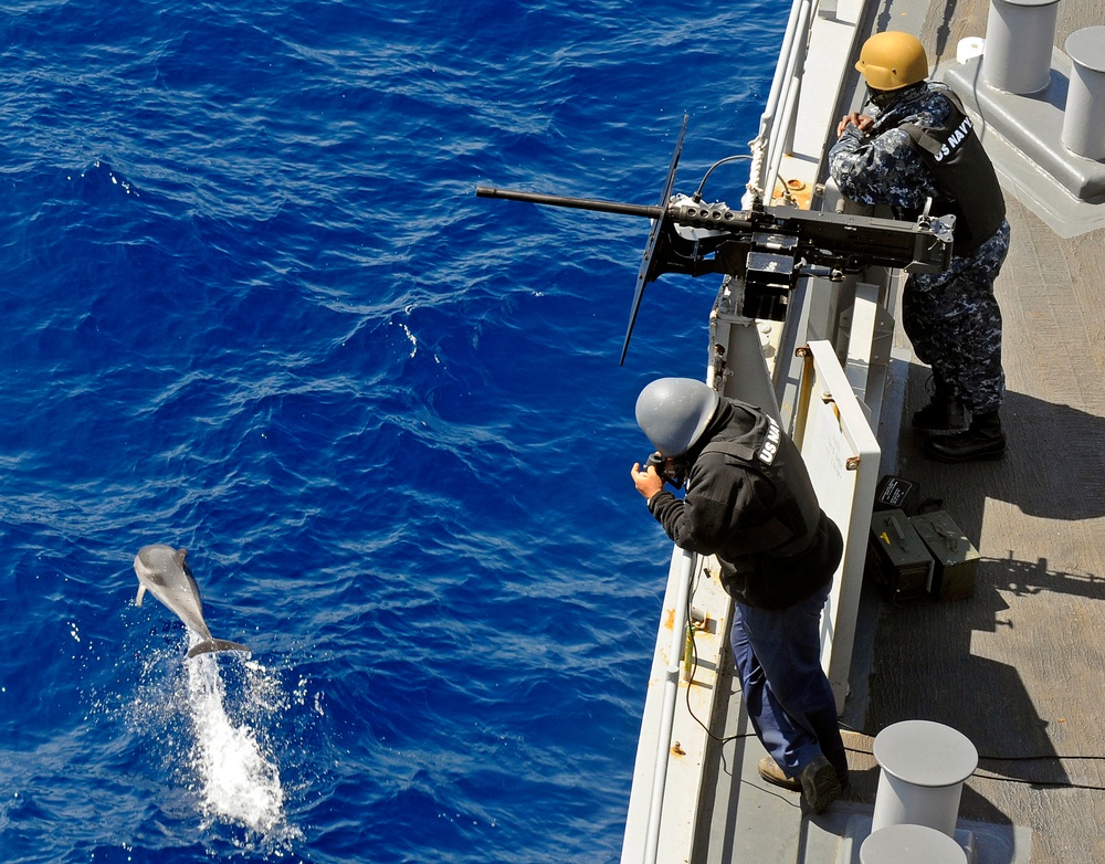 USS Fort McHenry activity