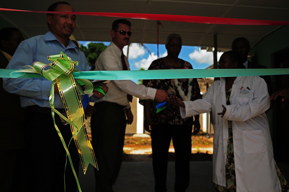 Mafurko Clinic renovation dedication ceremony