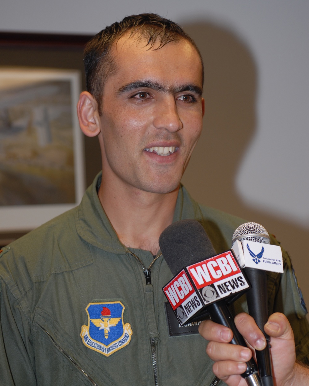 Afghan Officer Earns United States Air Force Wings