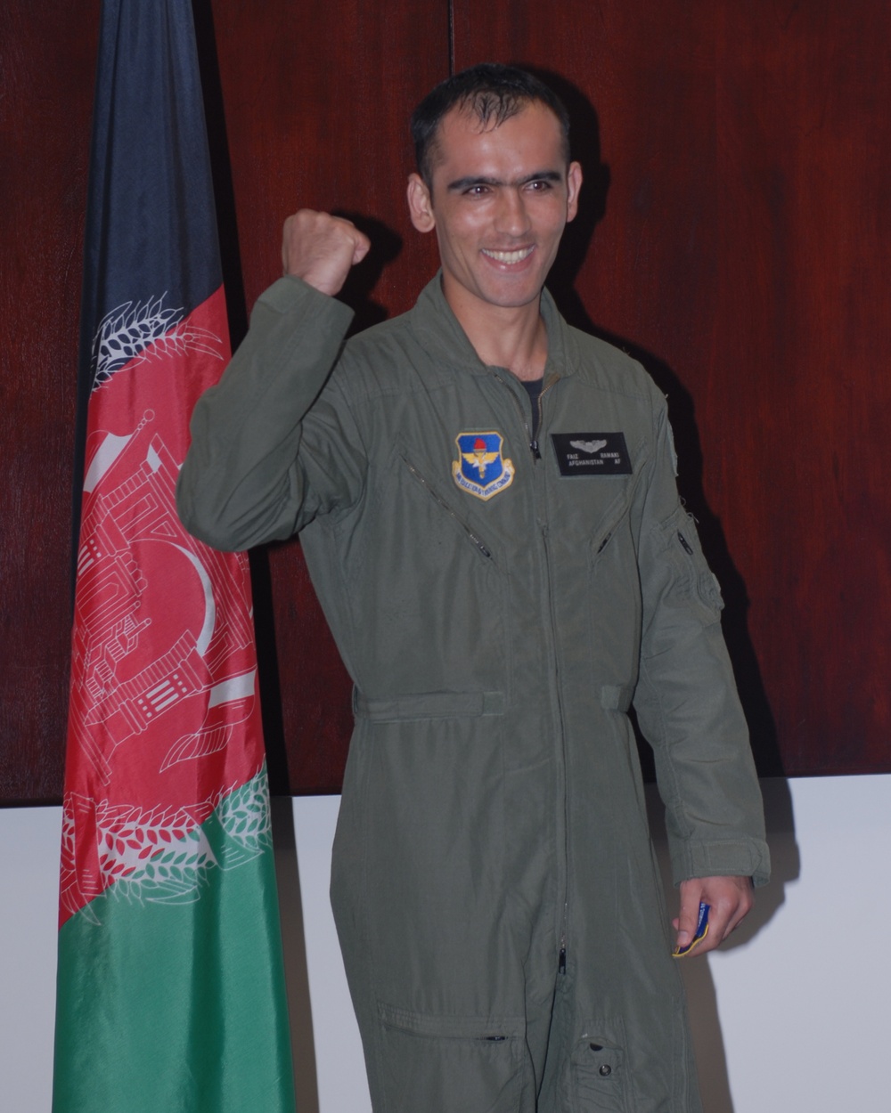 Afghan Officer Earns United States Air Force Wings