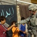 Military Police paratroopers patrol along main Baghdad highway