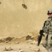 Military Police paratroopers patrol along main Baghdad highway