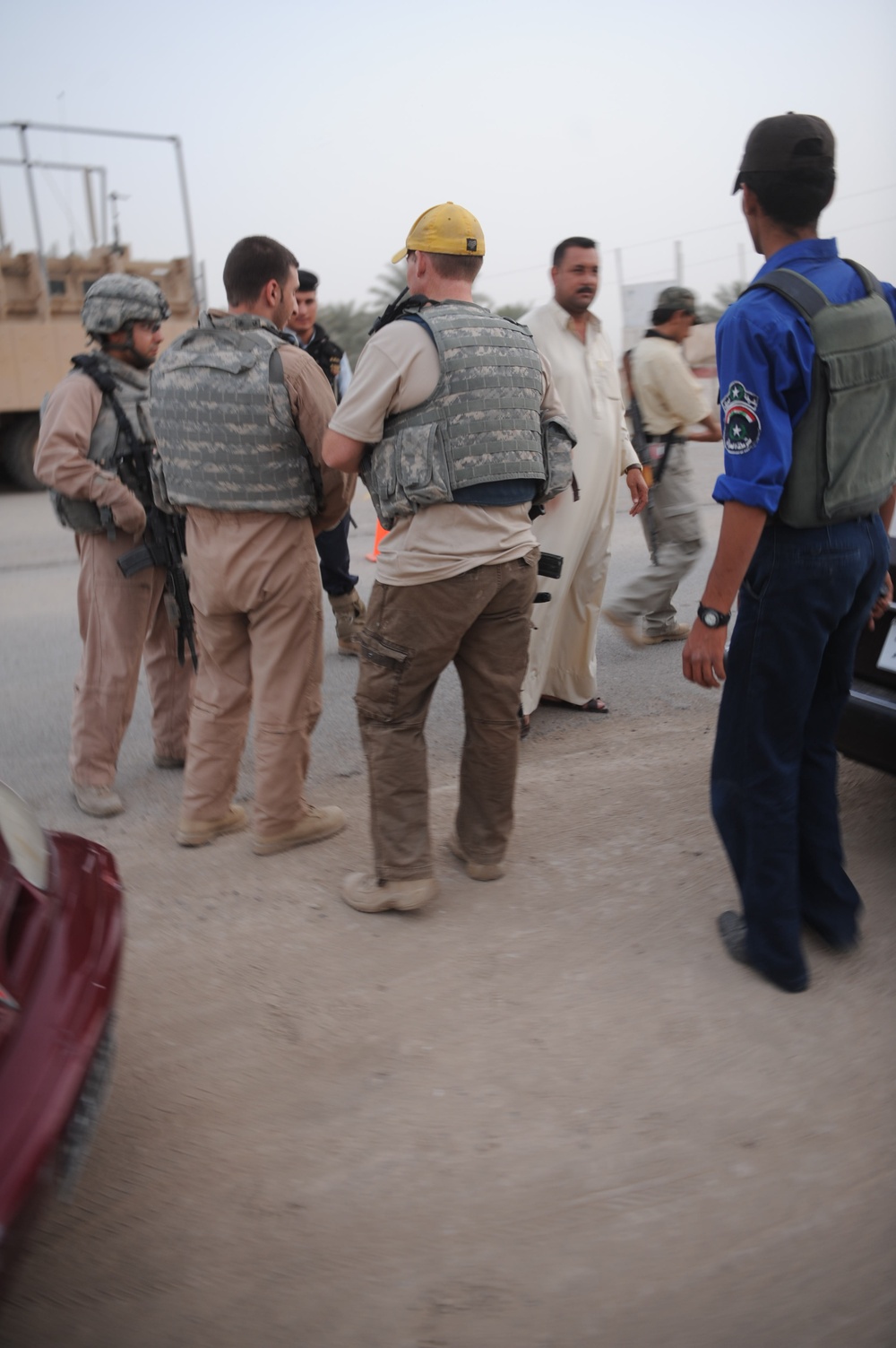 Baghdad Hasty Checkpoint