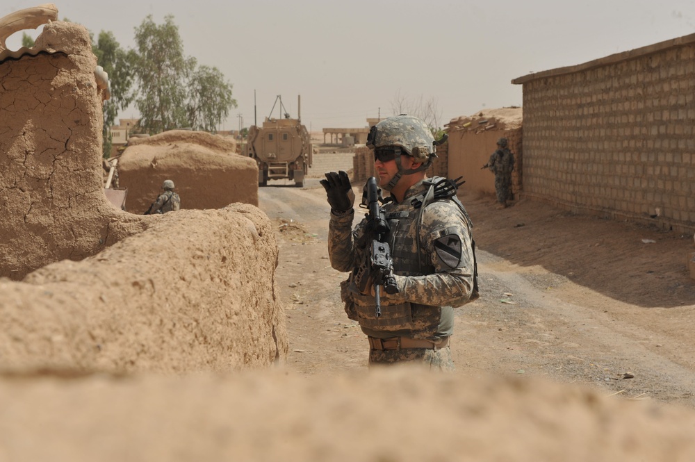 Fort Hood troops patrol Kirkuk