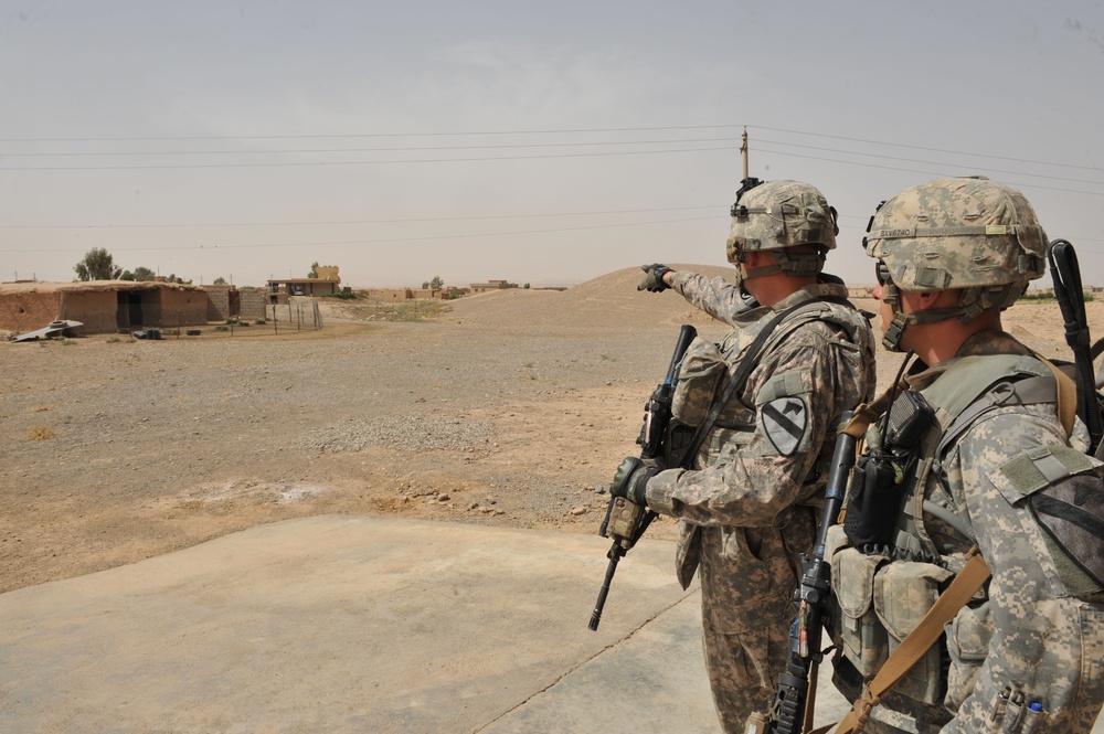 Fort Hood troops patrol Kirkuk