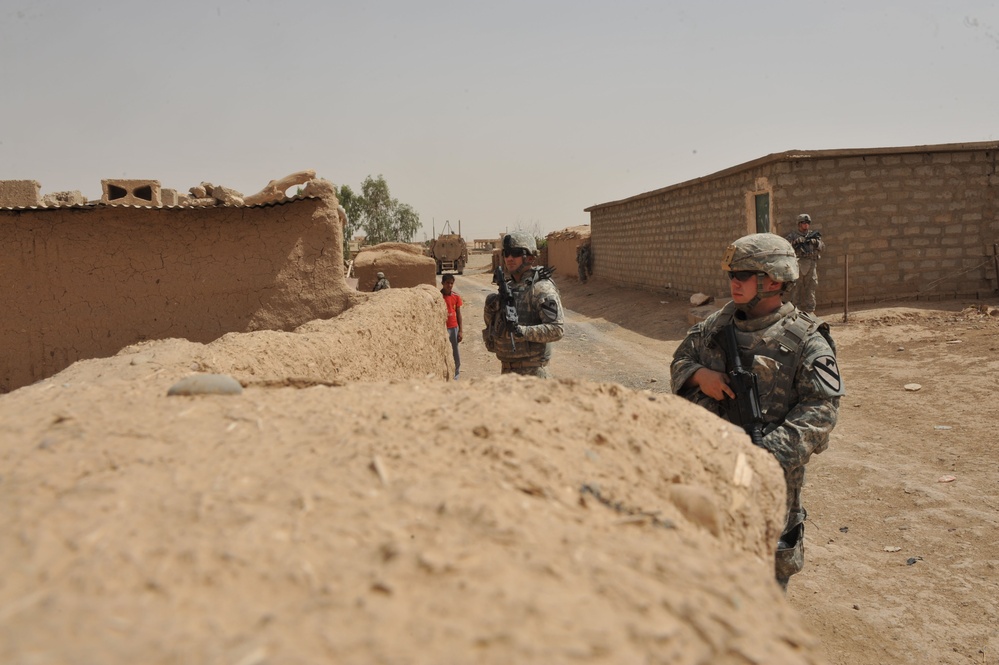 Fort Hood troops patrol Kirkuk