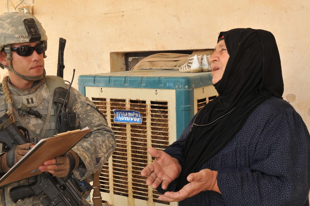 Fort Hood troops patrol Kirkuk