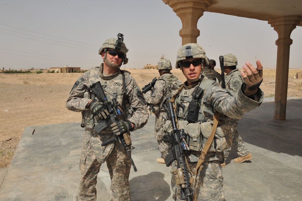 Fort Hood troops patrol Kirkuk