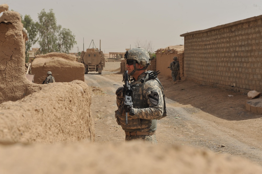 Fort Hood troops patrol Kirkuk