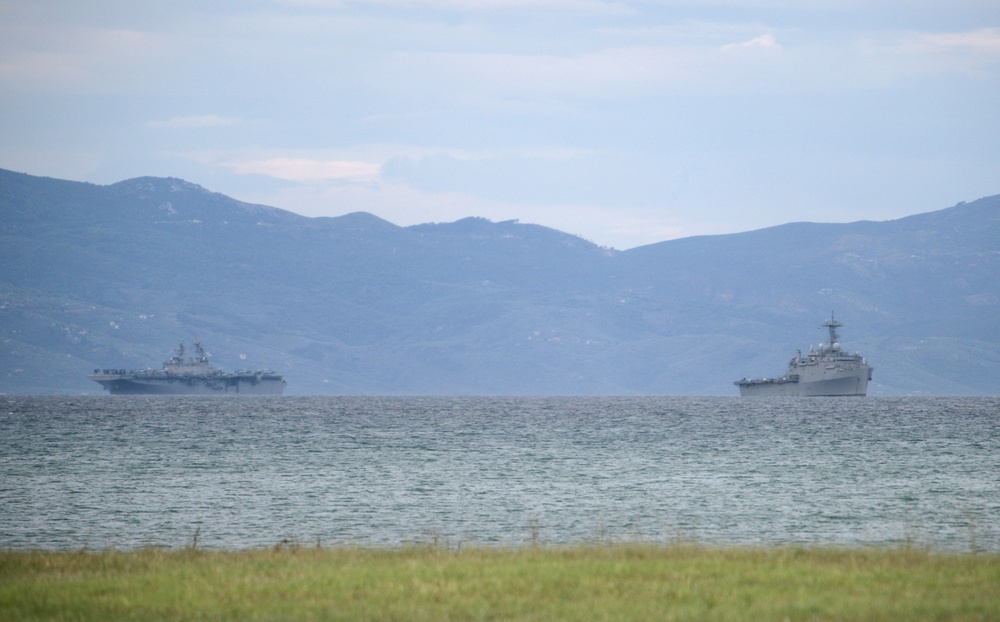 22nd Marine Expeditionary Unit trains in Greece