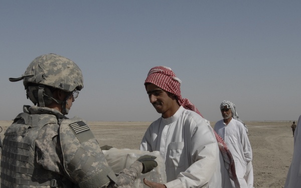 Sustainers, Shaykh reach out to Bedouin families