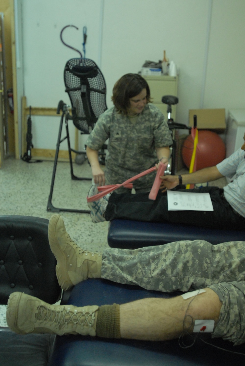 'Charlie Med' Soldiers take care of Camp Taji, look out for each other