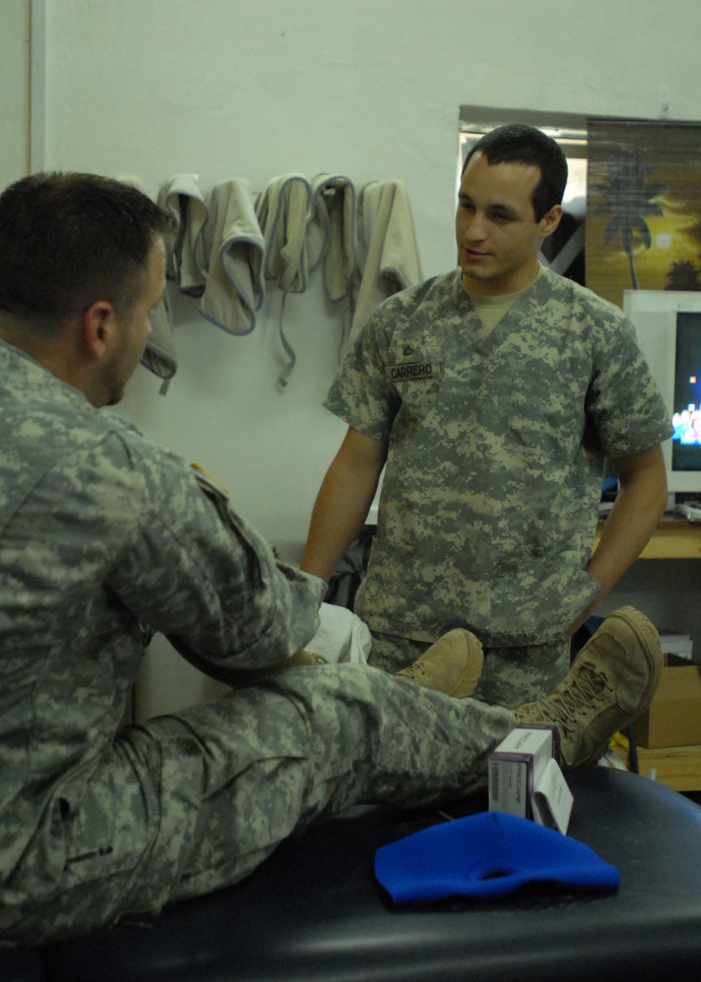 'Charlie Med' Soldiers take care of Camp Taji, look out for each other