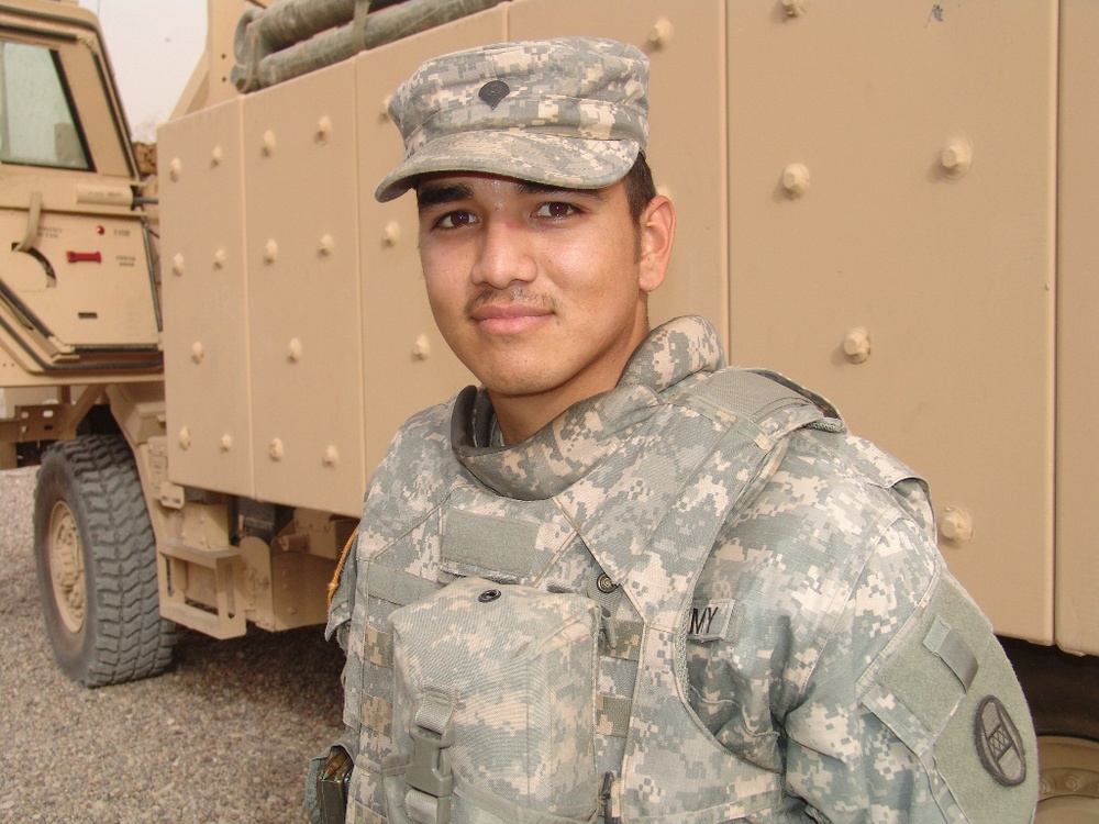 Soldier in focus: Spc. Jesus Contreras
