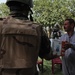 Iraqi soldiers patrol neighborhood east of Baghdad, Iraq