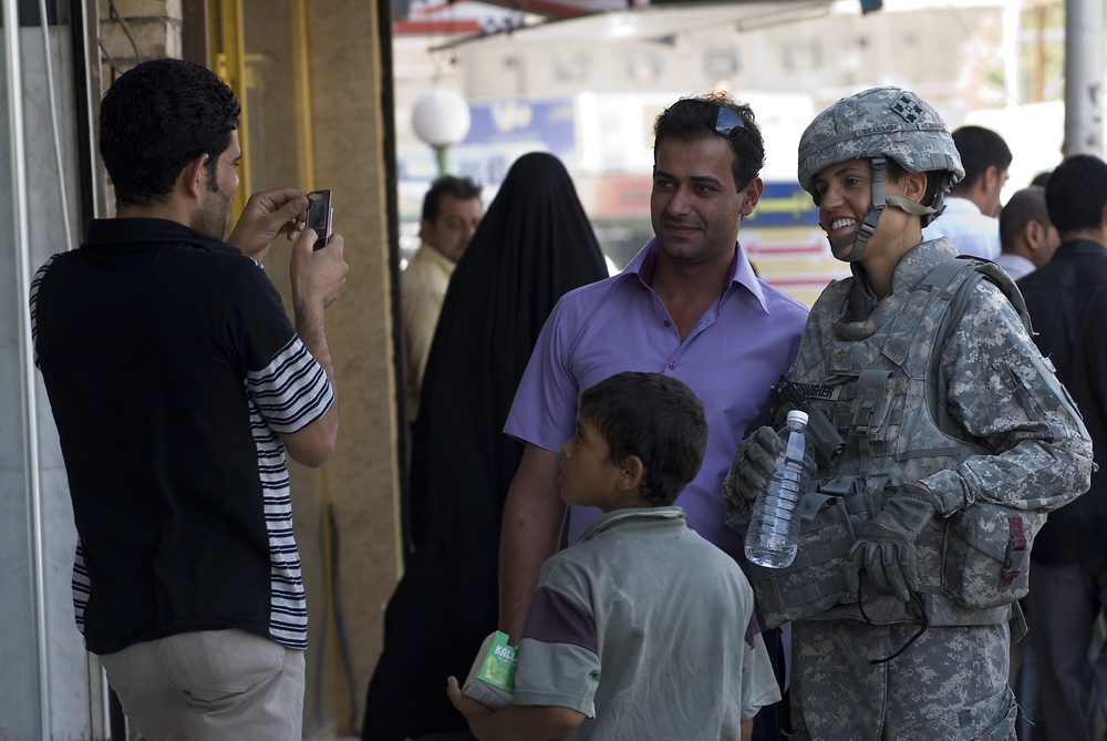 U.S. troops make effort to clean up Al Ashar canal