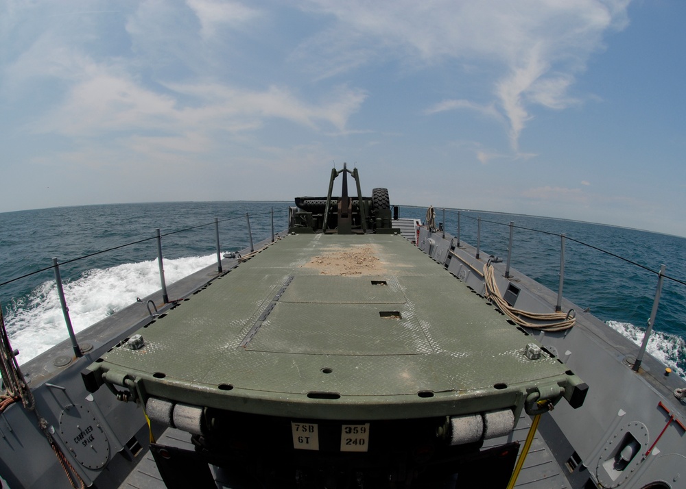 Joint Logistics-Over-the-Shore Exercise Enhances Joint Capabilities