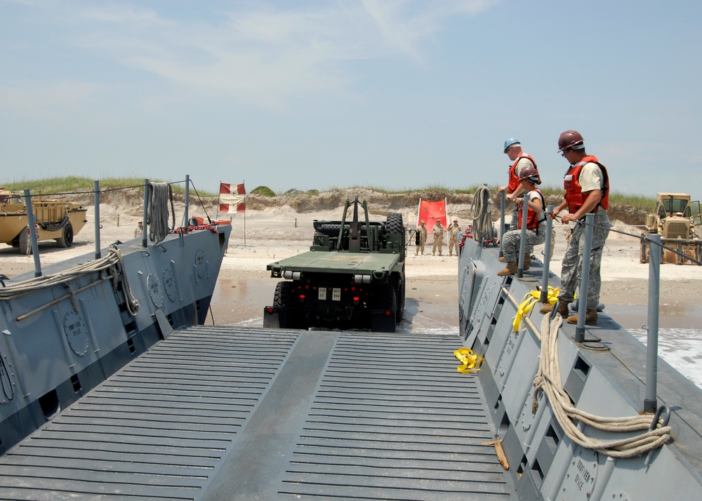 Joint Logistics-Over-the-Shore Exercise Enhances Joint Capabilities