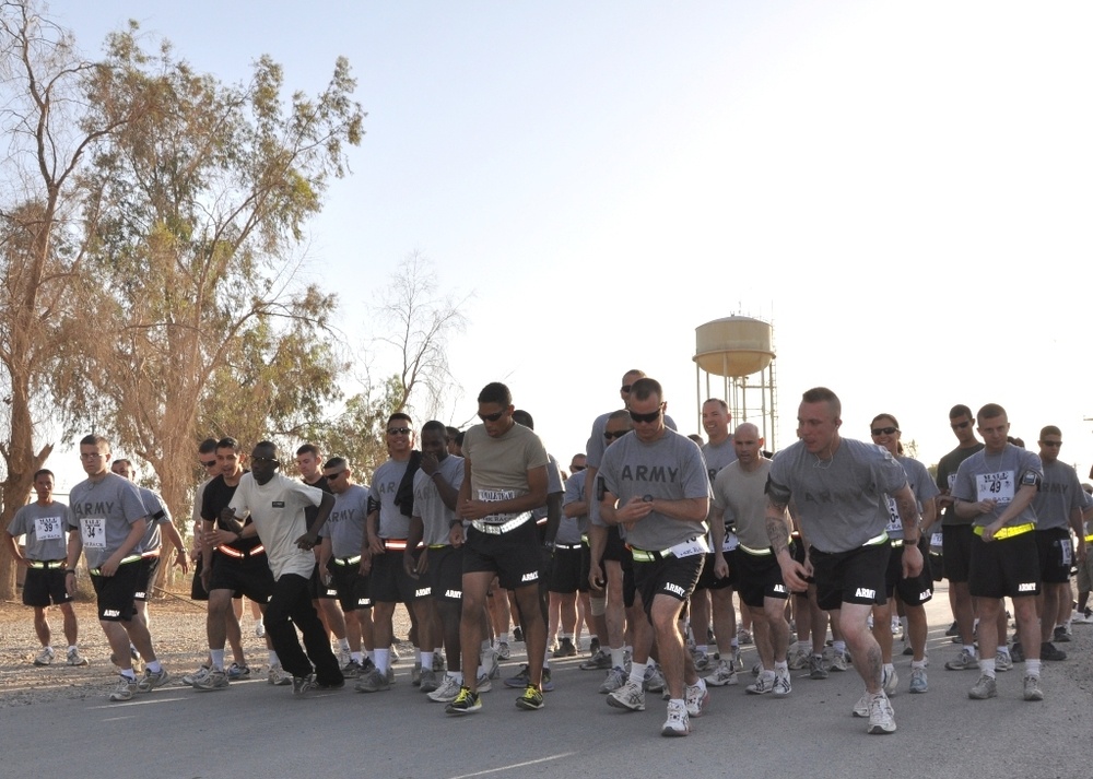 16 km Memorial Day run