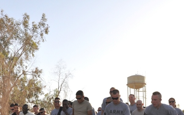 16 km Memorial Day run