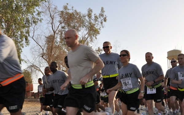 16 km Memorial Day run