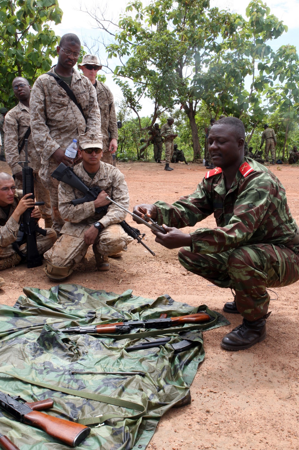 U.S., Benin Match Weapon Skills During SA-09