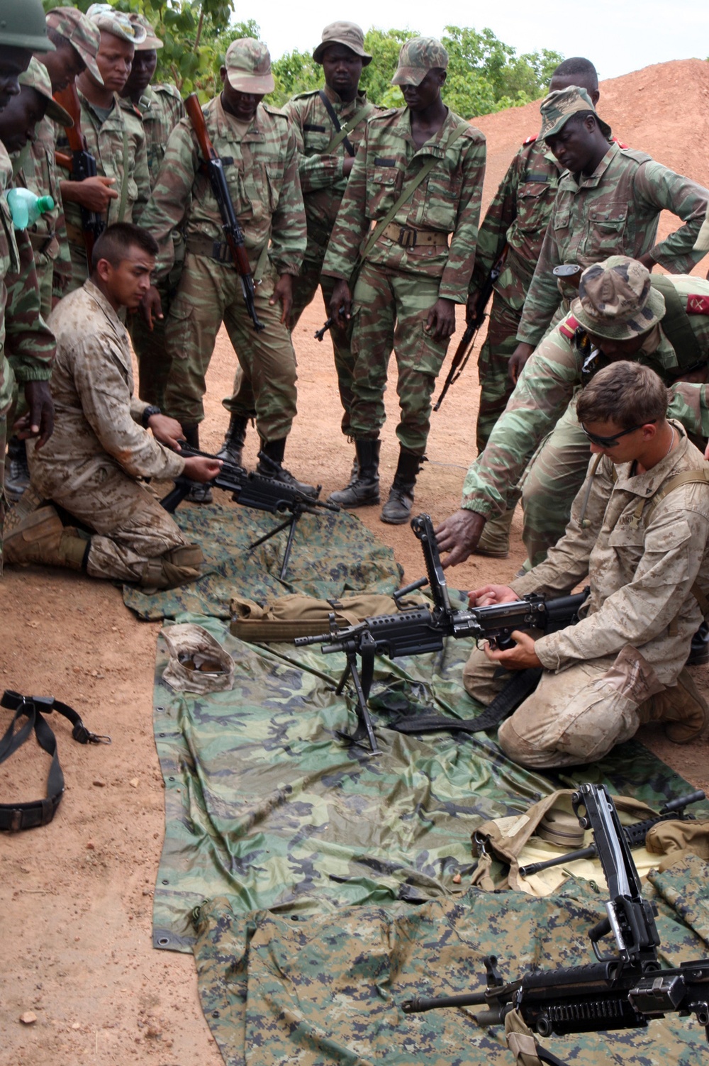 U.S., Benin Match Weapon Skills During SA-09