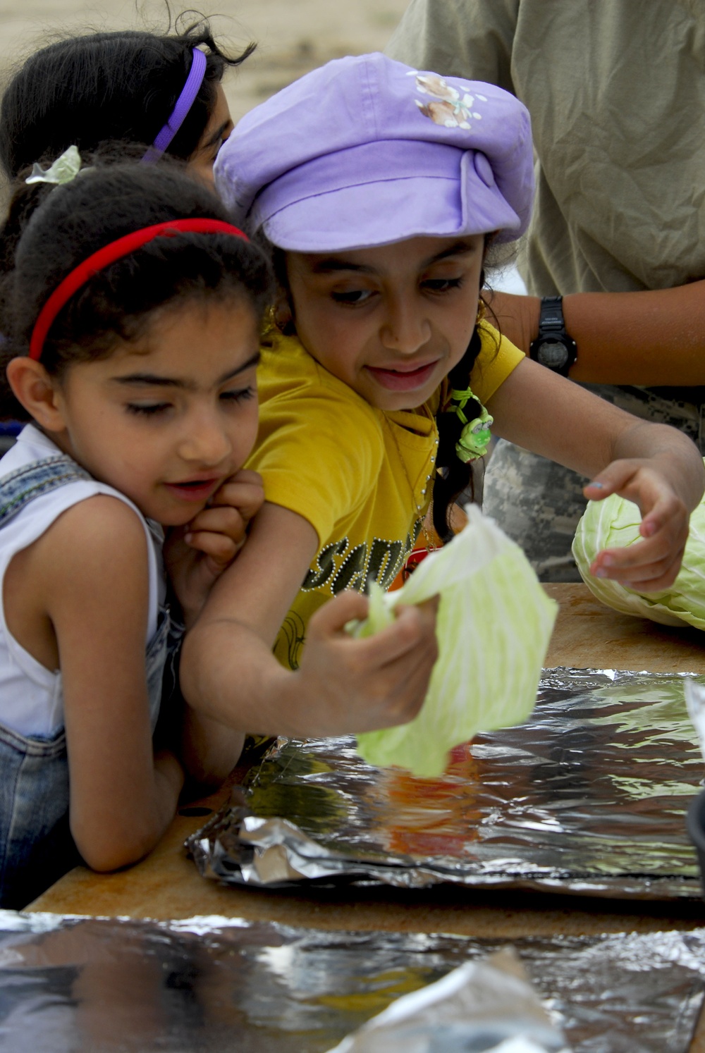 Positively influencing Iraqi children