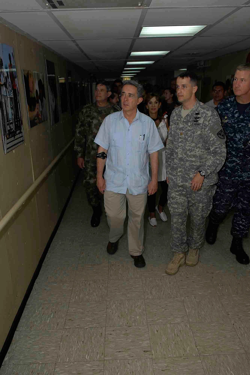 Service members help in Columbia