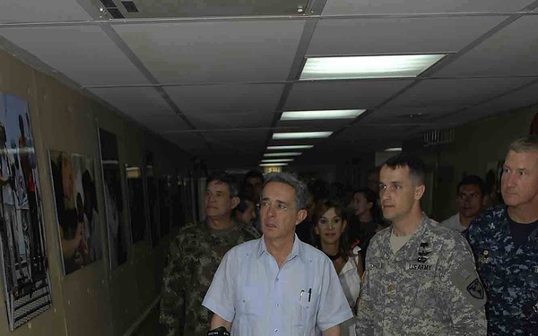 Service members help in Columbia