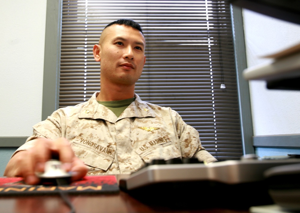 Drawing from Inspiration: 1st Marine Logistics Group officer expresses self through art