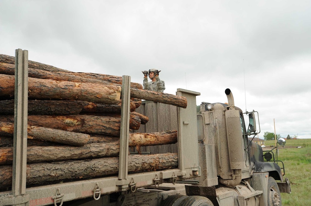 Timber Haul Benefits Community, Forest, Soldiers of Golden Coyote