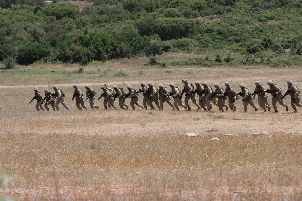 22nd MEU trains with Greek Marines