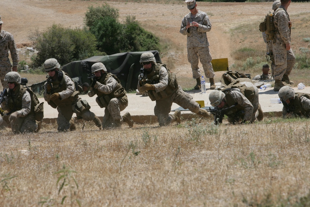 22nd MEU trains with Greek Marines