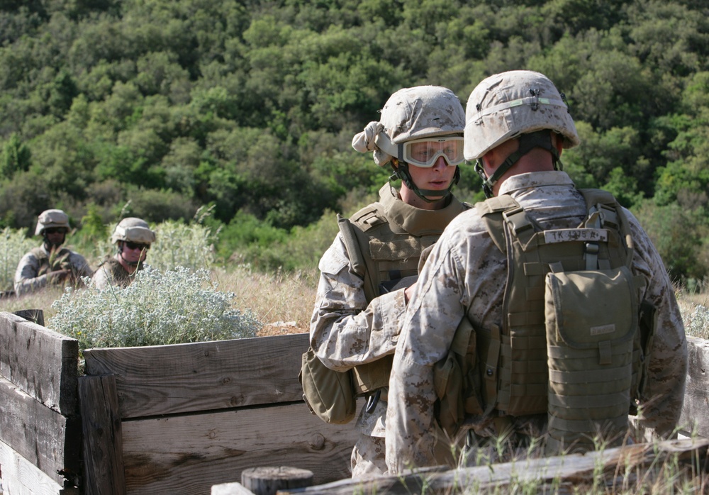 22nd MEU trains with Greek Marines