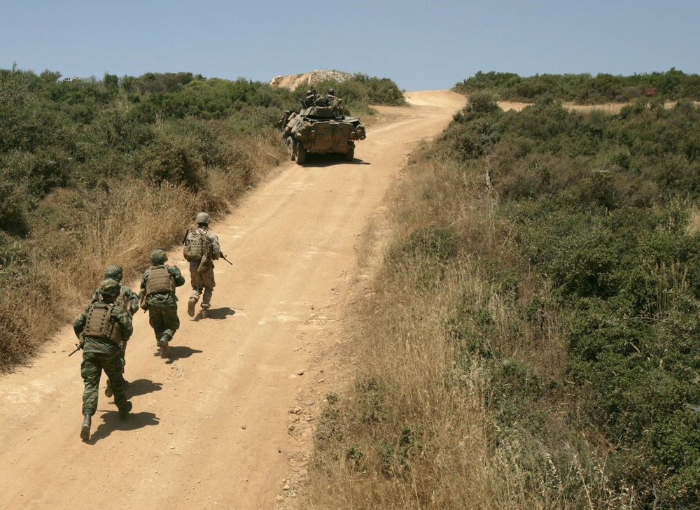 22nd MEU trains with Greek Marines