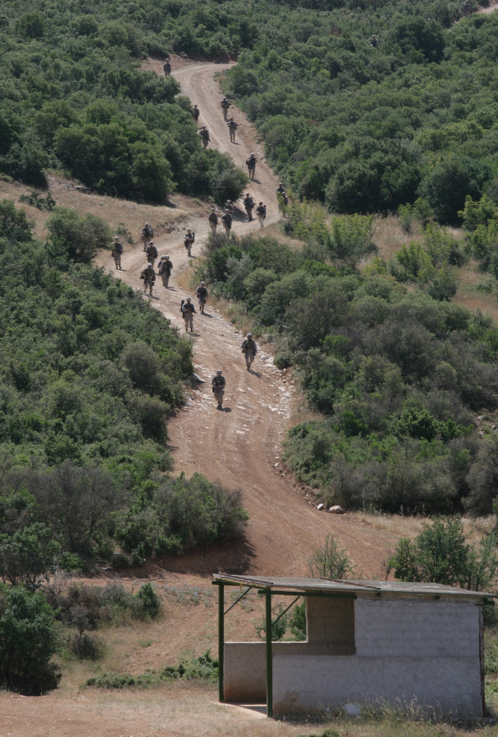 22nd MEU trains with Greek Marines