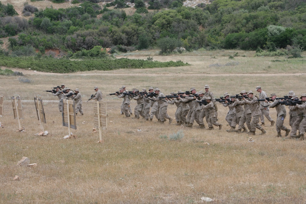 22nd Marine Expeditionary Unit Trains With Greek Marines
