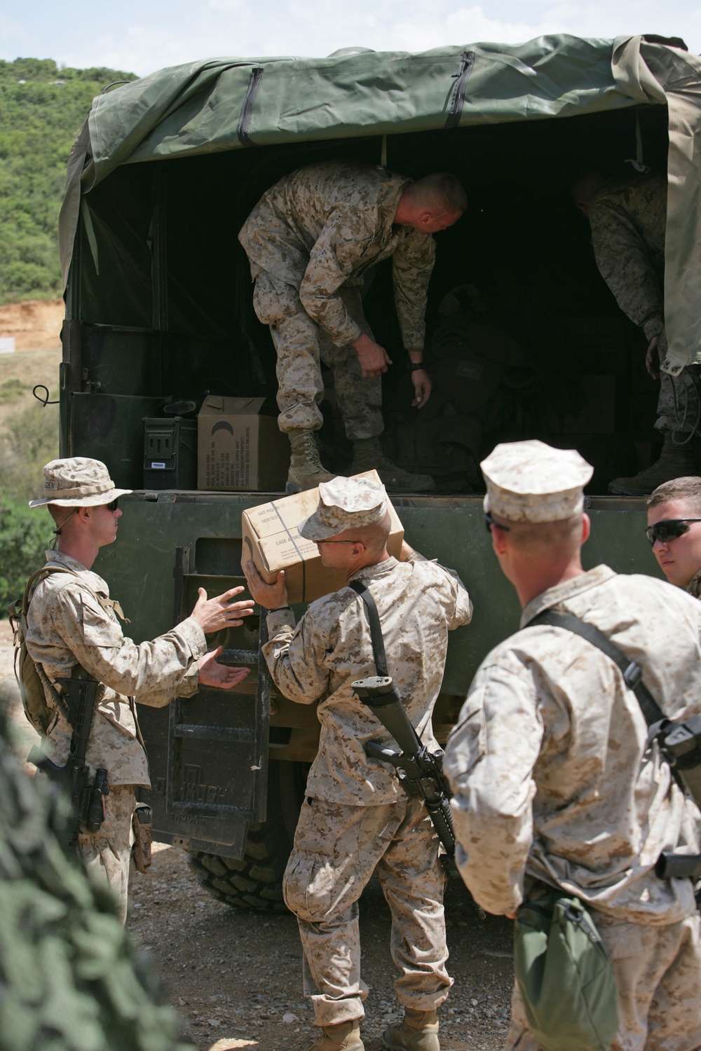 22nd Marine Expeditionary Unit Trains With Greek Marines