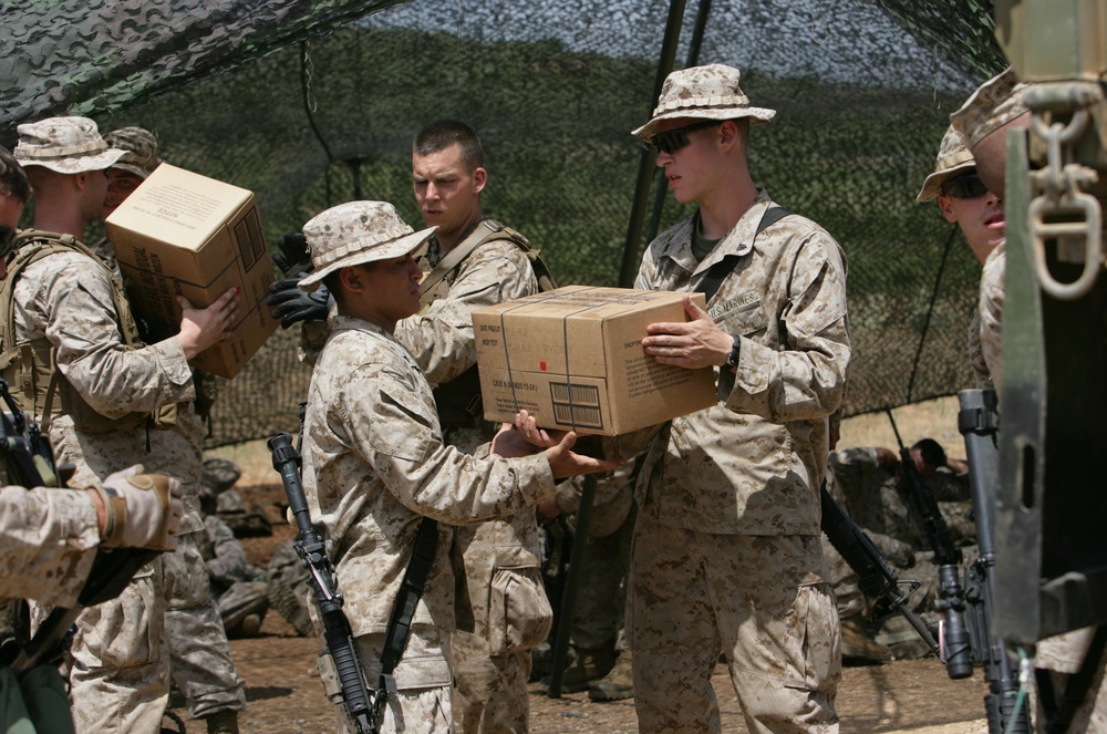 22nd Marine Expeditionary Unit trains with Greek Marines