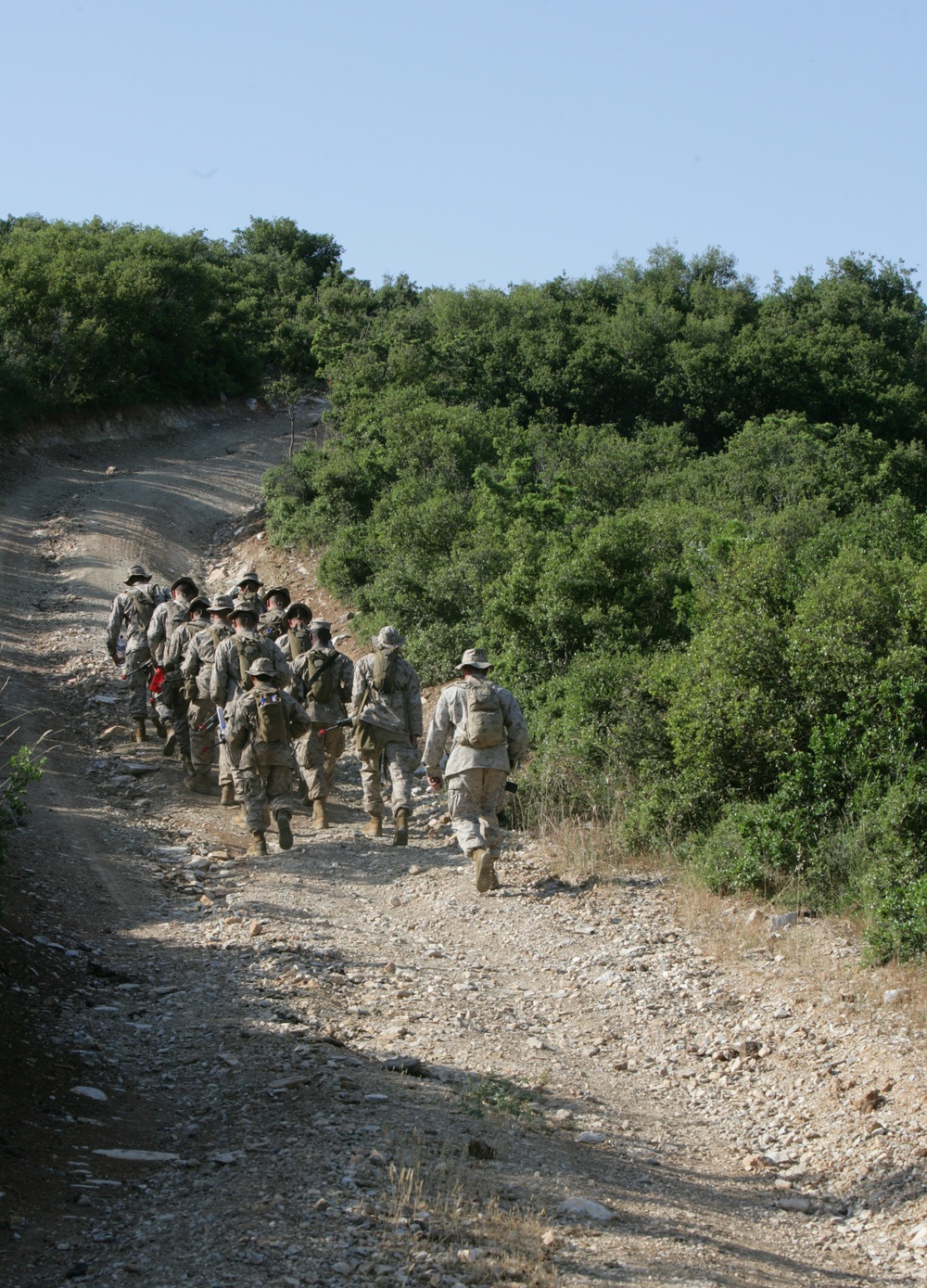 22nd Marine Expeditionary Unit trains with Greek Marines