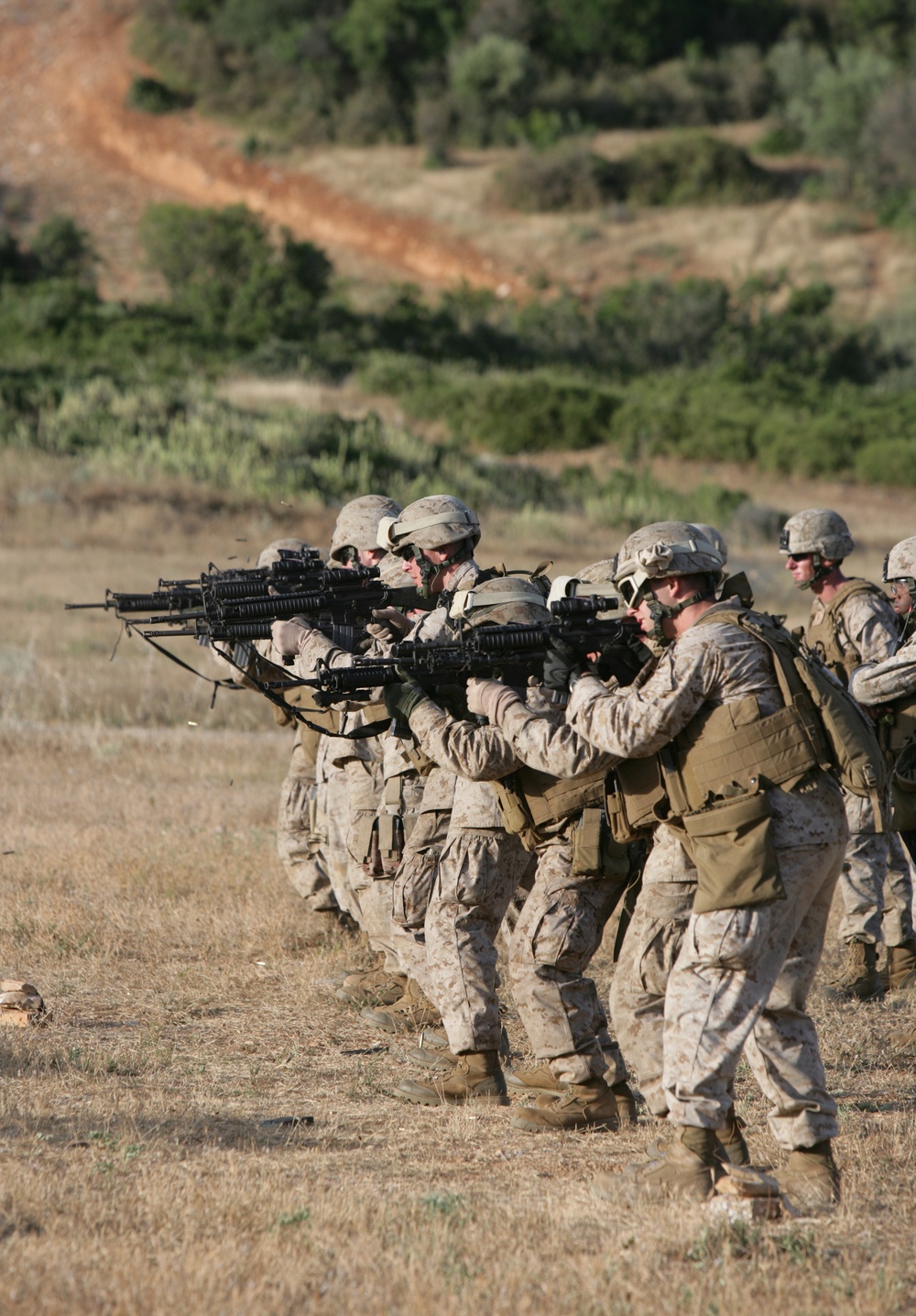 22nd Marine Expeditionary Unit trains with Greek Marines