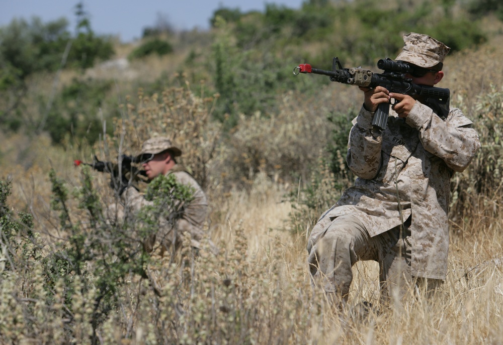 22nd Marine Expeditionary Unit Trains With Greek Marines