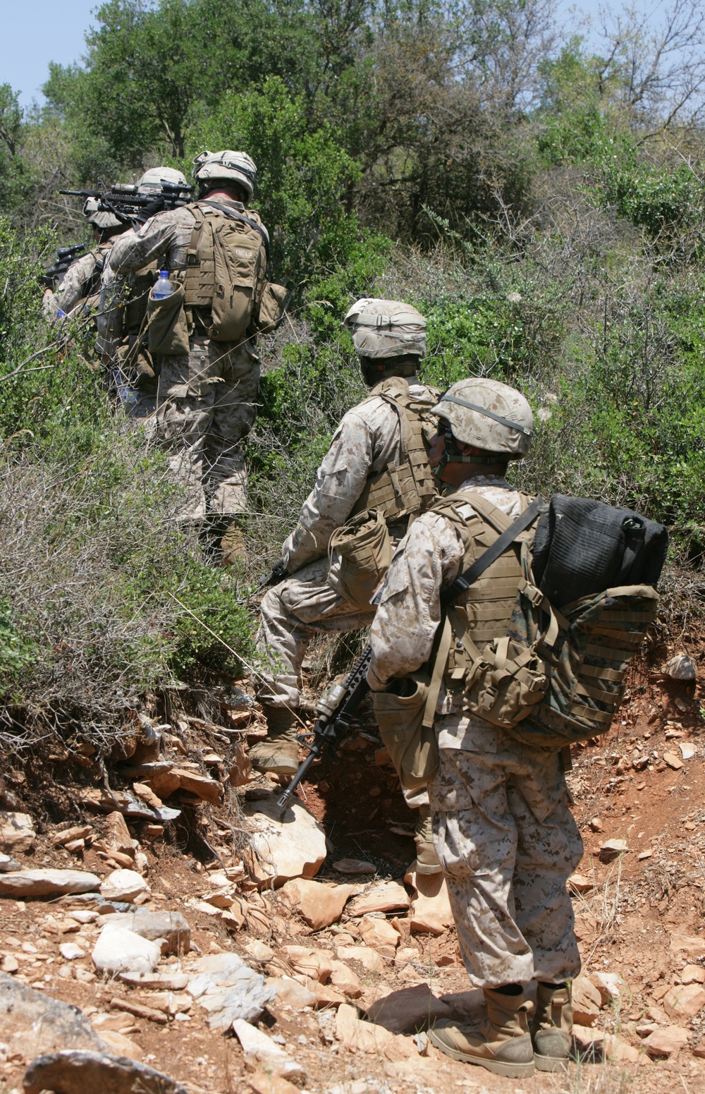 22nd Marine Expeditionary Unit trains with Greek Marines