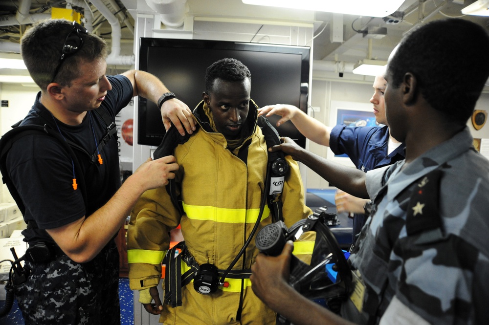 USS Arleigh Burke participates in Africa Partnership Station