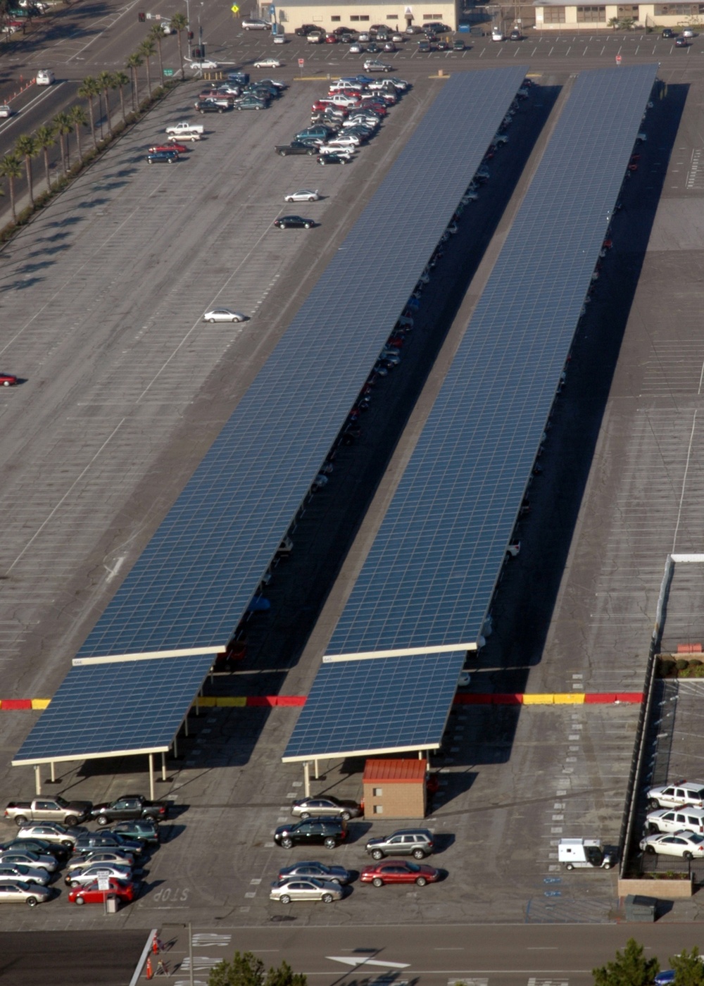 Photovoltaic systems at Naval Base Coronado