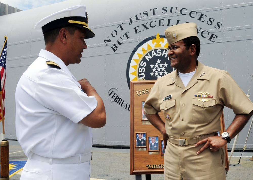 USS Nashville returns to port