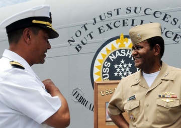 USS Nashville returns to port